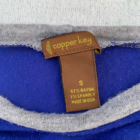 Copper Key Color Blocked Crop - Picture 4 of 6